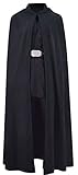 Erwachsene Luke Skywalker Kostüm Schwarz Jedi Robe Uniform mit...