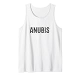 Anubis Kostüm Klassisches Ägyptischer Gott Anubis Kostüm Tank Top