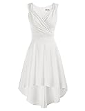 1950er Kleid Damen cocktailkleid ärmellos a Linie Kleid Vintage Kleid...