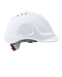 Bauarbeiterhelm, Schutzhelm mit Schweißband, Industrie...