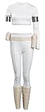 Fuman Padme Amidala Cosplay Outfit Suit Damen Fortschrittlich SW...