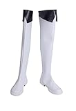 Goblin Slayer Priestess Cosplay Boots White Shoes Custom Made...