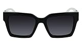KARL LAGERFELD Damen KL6057S Sonnenbrille, Schwarz/Weiß,...