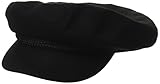 Brixton Unisex Fiddler Cap Beret, Schwarz, L