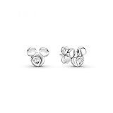 Pandora Disney Micky Maus & Minnie Maus Silhouetten Ohrringe aus...