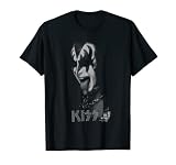 Kiss Gene Black & White T-Shirt