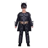 Amscan - Kinderkostüm Batman aus The Dark Knight Rises, Overall mit...