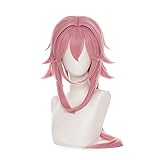 Anime Cosplay Perücke, Genshin Impact Perücke, mit Kostenloser...