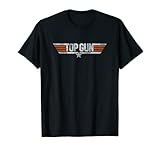 Top Gun Distressed Logo , Kurzarm, T-Shirt
