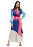 Disguise Limited Mulan Women's Blue Dress Fancy Dress Costume Medium