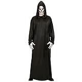 Widmann - Kostüm Sensenmann, Robe mit Kapuze, Halloween, Karneval,...