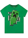 Minecraft Jungen T- Shirt, Alter 8 - 9 Jahre, Grün