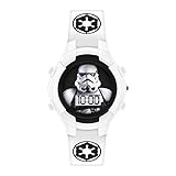 Disney Jungen Digital Quarz Uhr mit Silikon Armband STM4330