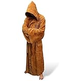 Warm Halten Flanell Robe Herren Mit Dickem Star Wars Morgenmantel Mit...