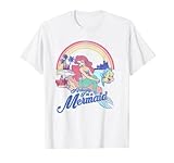 Disney Little Mermaid Pastel Rainbow Retro T-Shirt