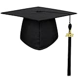 yumcute Doktorhut Studentenhut, Abschluss Hut 2023 Jahreszahl Tassel...