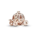 Pandora Disney, Cinderella's Pumpkin Coach Charm in Roségold mit...