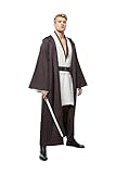 Ruleewe Herren Jedi Kostüm Erwachsene Film Cosplay Mittelalter Outfit...