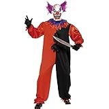 Kostüm Cirque Sinister Der schreckliche Clown BoBo mit Einteiler und...