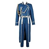 WSTCCOS Fullmetal Alchemist Roy Mustang Riza Maes Cosplay Kostüm...