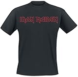 Iron Maiden Revised Logo Männer T-Shirt schwarz L 100% Baumwolle...