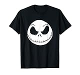 Disney The Nightmare Before Christmas Jack Skellington Gesicht T-Shirt
