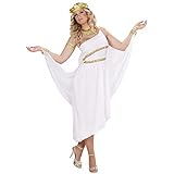 Widmann - Kostüm Griechische Göttin, Kleid mit Umhang & Armbändern,...