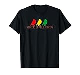 Three Little Birds Afrika Musik Reggae Rasta T-Shirt