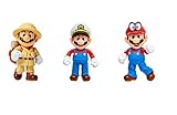 Nintendo SUPER Mario 406534 Super Mario Odyssey 3er Pack, 10 cm...