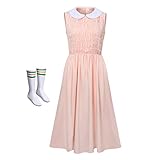 NUWIND Damen Eleven Kleid und Socken Elf Frauen Rosa Prinzesskleid...