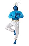 ORION COSTUMES Herren Blauer Flaschengeist FilmKostüm