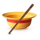 One Piece Merch Ramen Bowl mit Stäbchen One Piece Merchandise Luffy...