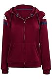 Scarlet Witch Cosplay Kostüm Halloween Karneval Anzug Hoodie, rot,...