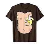 Lustiger Affe Kostüm Gorilla Kostüm Affe T-Shirt