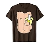 Lustiger Affe Kostüm Gorilla Kostüm Affe T-Shirt