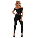 Fun Shack Schwarzes Musical Catsuit Kostüm für Damen, Halloween und...