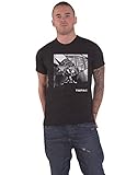 2Pac Tupac T Shirt Broken Up Logo Nue offiziell Herren Schwarz M