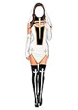 Hcxbb-1 Halloween Kostüm Für Frauen Cosplay Sexy Nonne Kostüm...