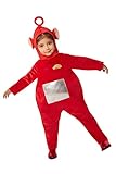 Smiffys 51580T2 Offiziell lizenziertes Teletubbies Po Kostüm, Unisex...