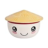 Elbenwald Kawaii Schale mit Deckel für Anime Fans Ramen-Bowl...