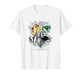Harry Potter Hogwarts Painted Crest T-Shirt