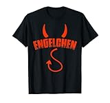 Engelchen Engel Teufelchen Teufel Kostüm Halloween Geschenk T-Shirt