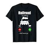 Eisenbahn Schaffner Bahn Modelleisenbahn Dampflok Lokführer T-Shirt