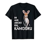Känguru Kostüm Kinder Kleidung In mir steckt ein Känguru T-Shirt