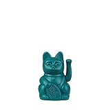 DONKEY Lucky Cat Mini | Green - Japanische Glücksbringer Winkekatze...