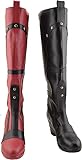 GSFDHDJS Cosplay Stiefel Schuhe for Batman Harley Quinn red Black
