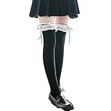 GK-O Anime Danganronpa Celestia Ludenberg Cosplay Socken Damen Weiß...