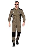 Wilbers & Wilbers Herren-Kostüm Jetpilot Overall, Größe:48