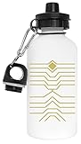 Hawks Bnha Wasserflasche Weiß Aluminium Wiederverwendbar Water Bottle...