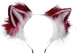 Ixkbiced Furry Plüsch Faltbares Katzenohr Stirnband Kawaii Simulation...